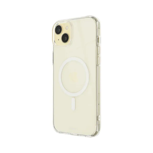 Artwizz ClearClip+Charge iPhone 15 Plus Hülle transparent MagSafe