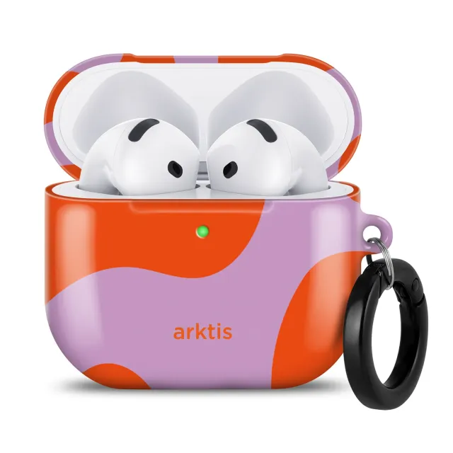 arktis Knokke Queen AirPods 4 Hülle Polycarbonat Print