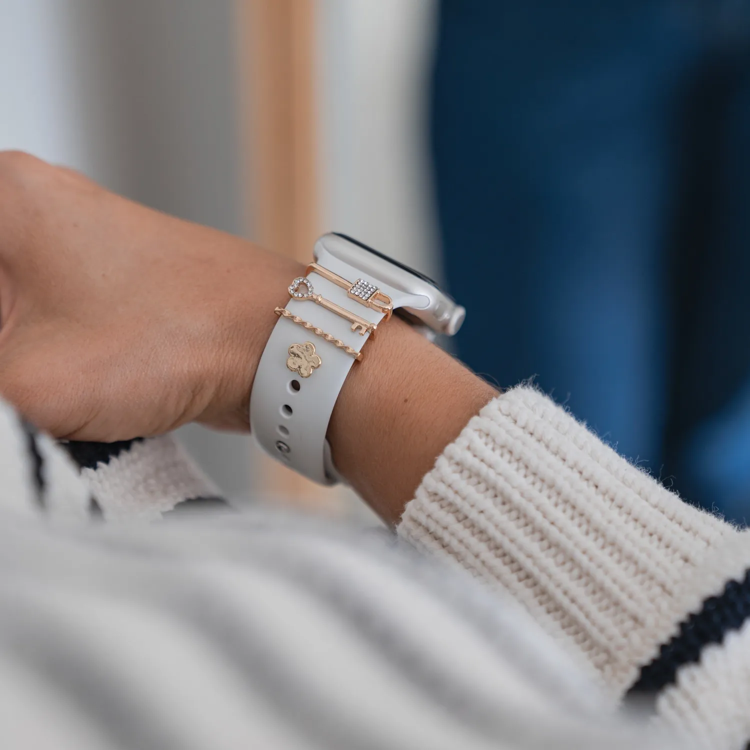 arktisband Golden Key Apple Watch Charms Deko