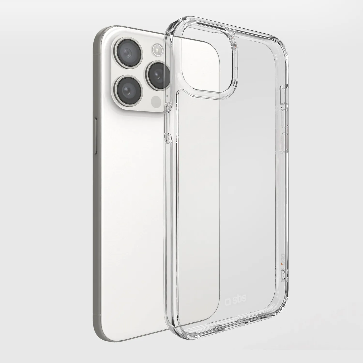 SBS D3O iPhone 13 Pro Handyhülle transparent stoßfest