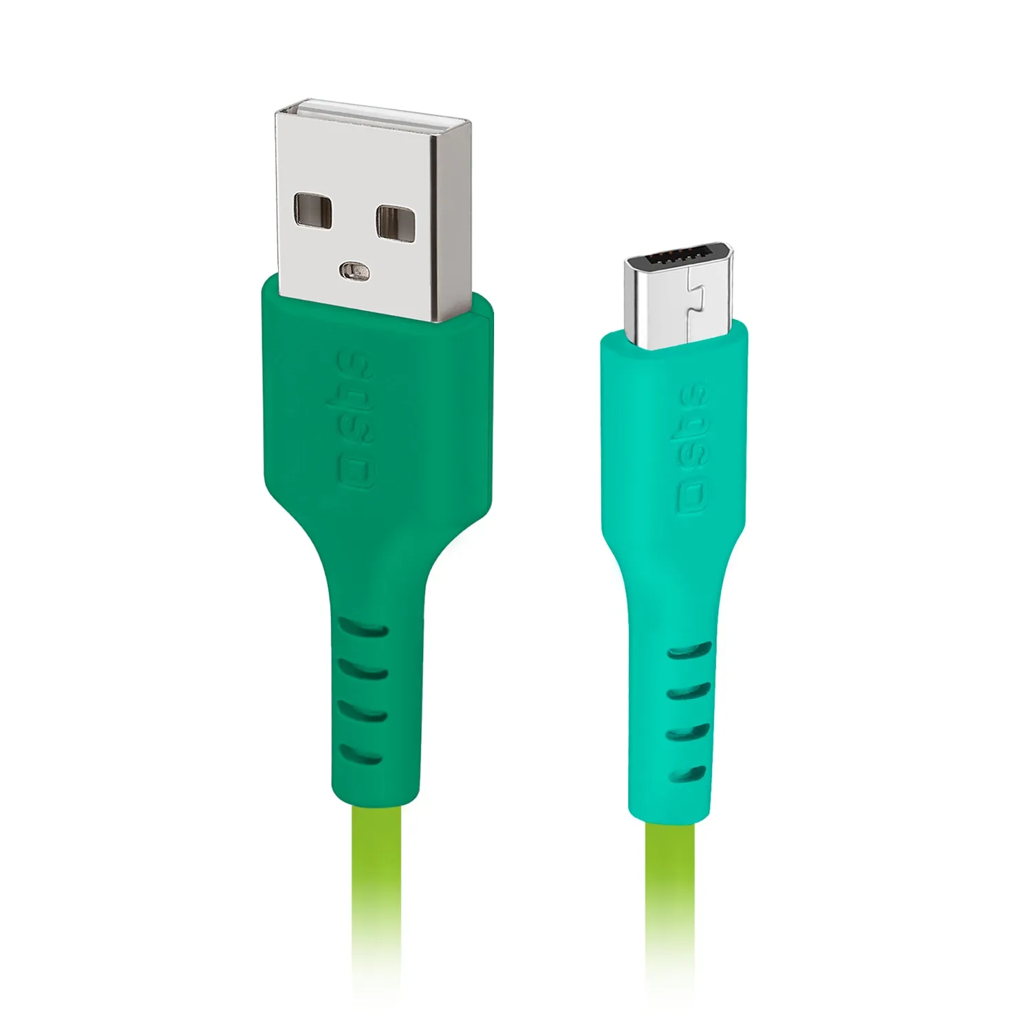 SBS Pop USB-Kabel Micro-USB 1 m Blau Datenkabel
