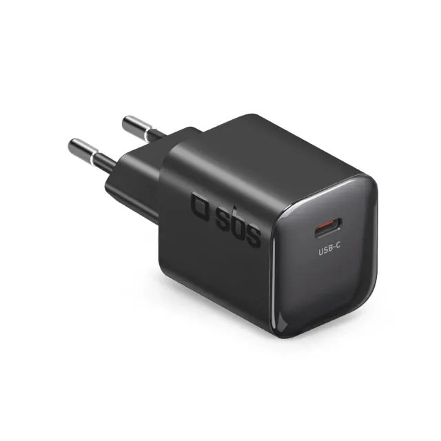 SBS USB-C Wandlader 30W GaN PD 3.0 PPS schwarz