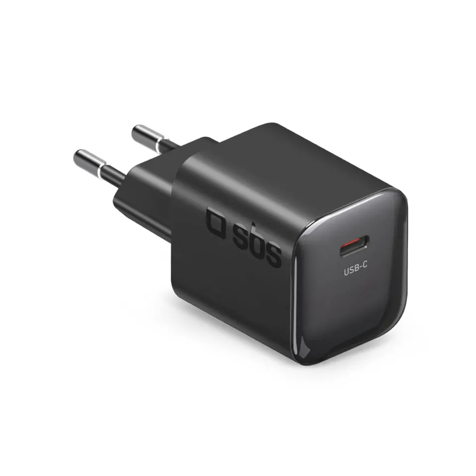 SBS USB-C Wandlader 30W GaN PD 3.0 PPS schwarz