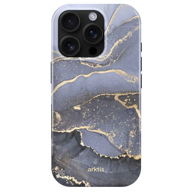arktis iPhone 16 Pro Hülle Dusty Marble MagSafe Marmor