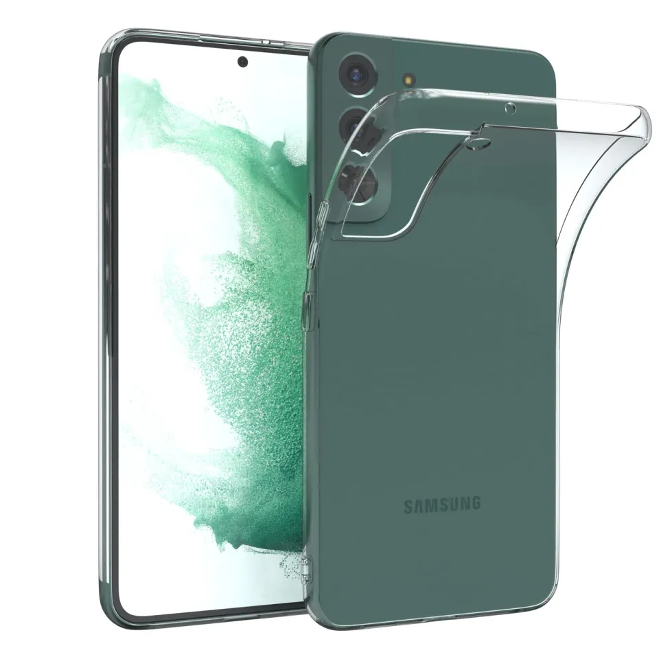 EAZY CASE Galaxy S22 Plus 5G Silikonhülle transparent 0,8mm
