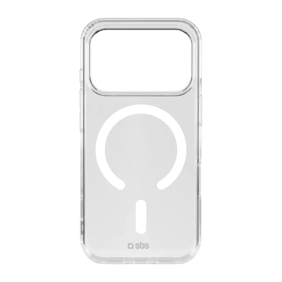 SBS D3O Handyhülle iPhone 17 Pro/18 Pro transparent MagSafe