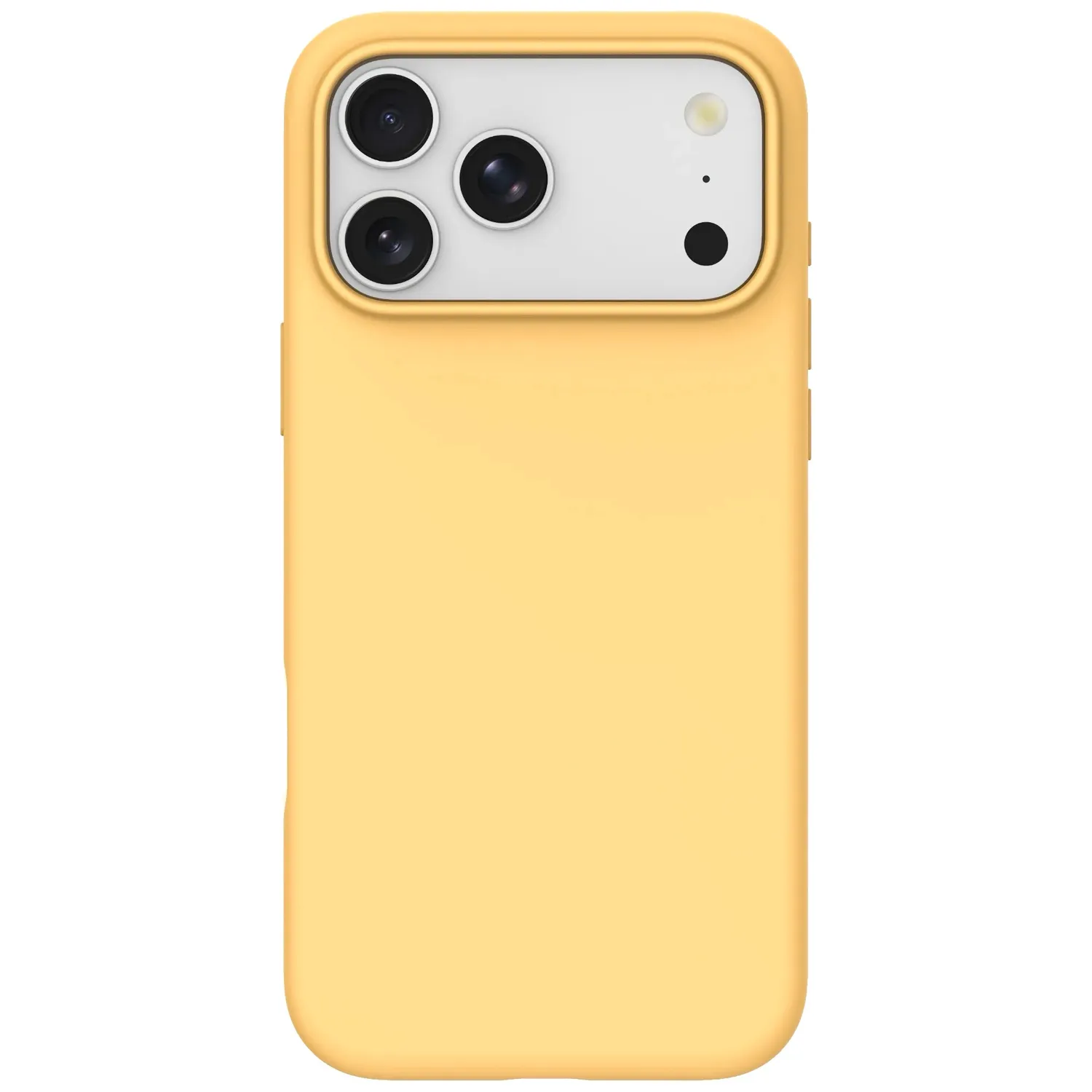 arktis iPhone 18 Pro Max Silikon Case MagSafe Zitronengelb