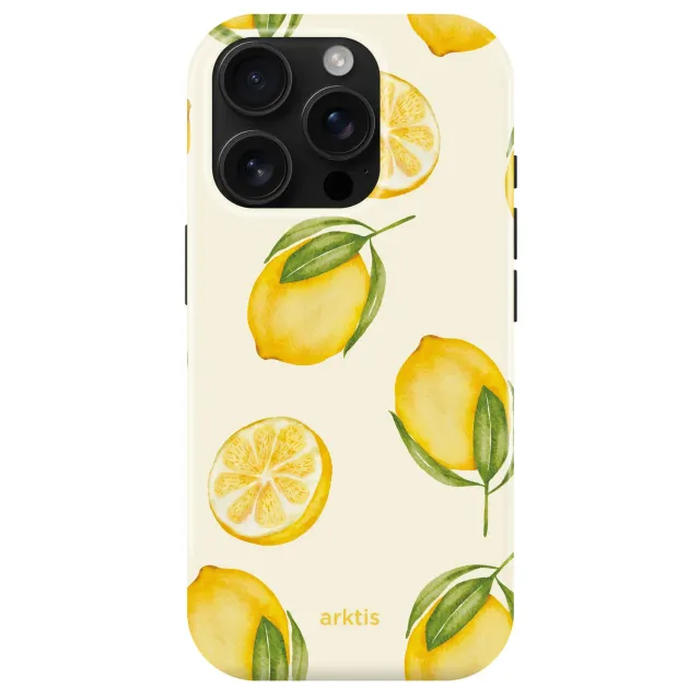 arktis iPhone 14 Pro Max Hülle Lemon MagSafe