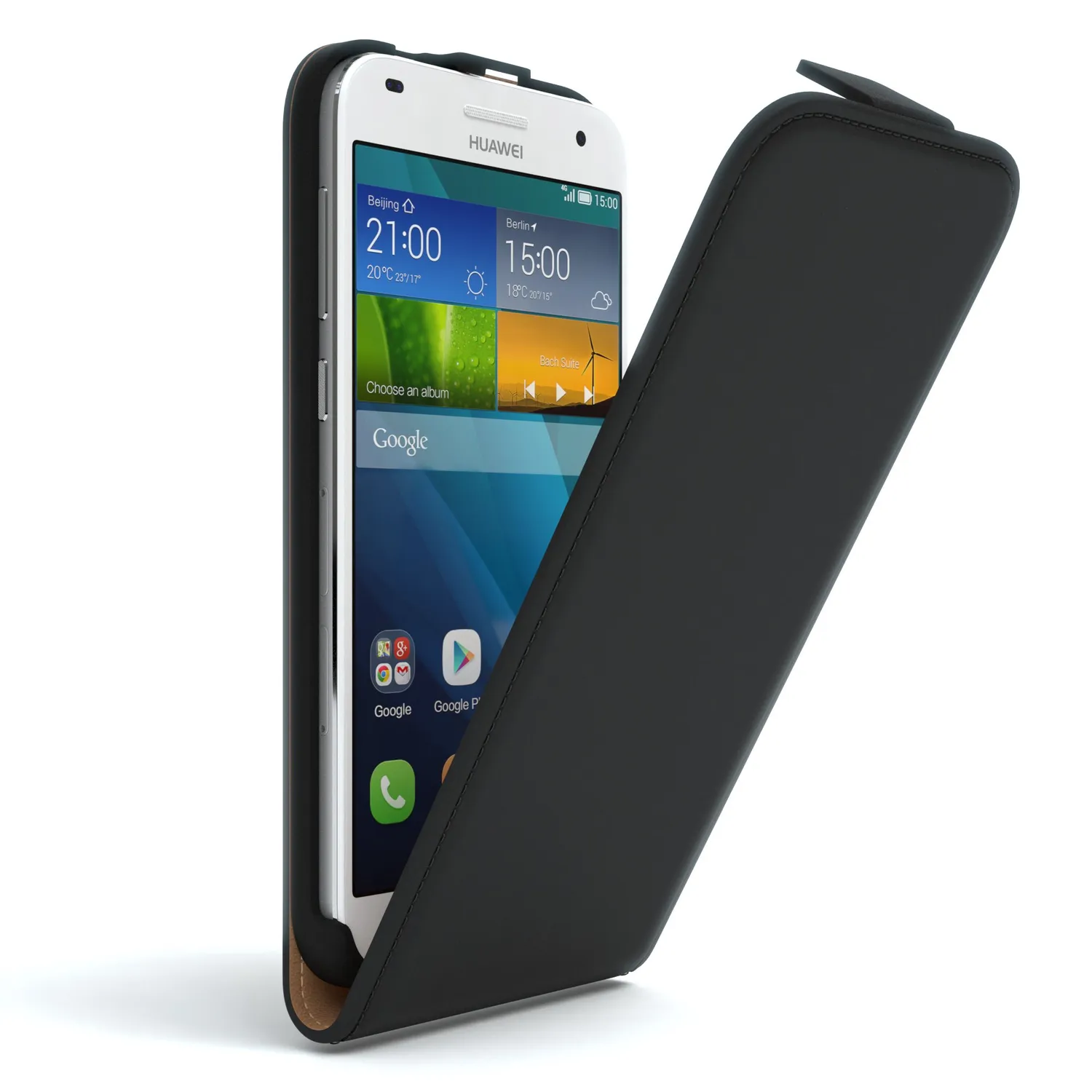 EAZY CASE Huawei Ascend G620s Silikonhülle Transparent ultradünn
