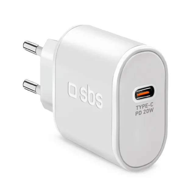 SBS Power Delivery Netzteil 20W USB-C Ladegerät schnell