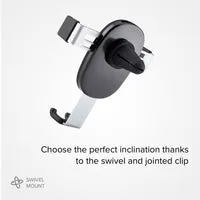 SBS Gravity Handyhalter Auto Lüftung bis 6,7" Metall