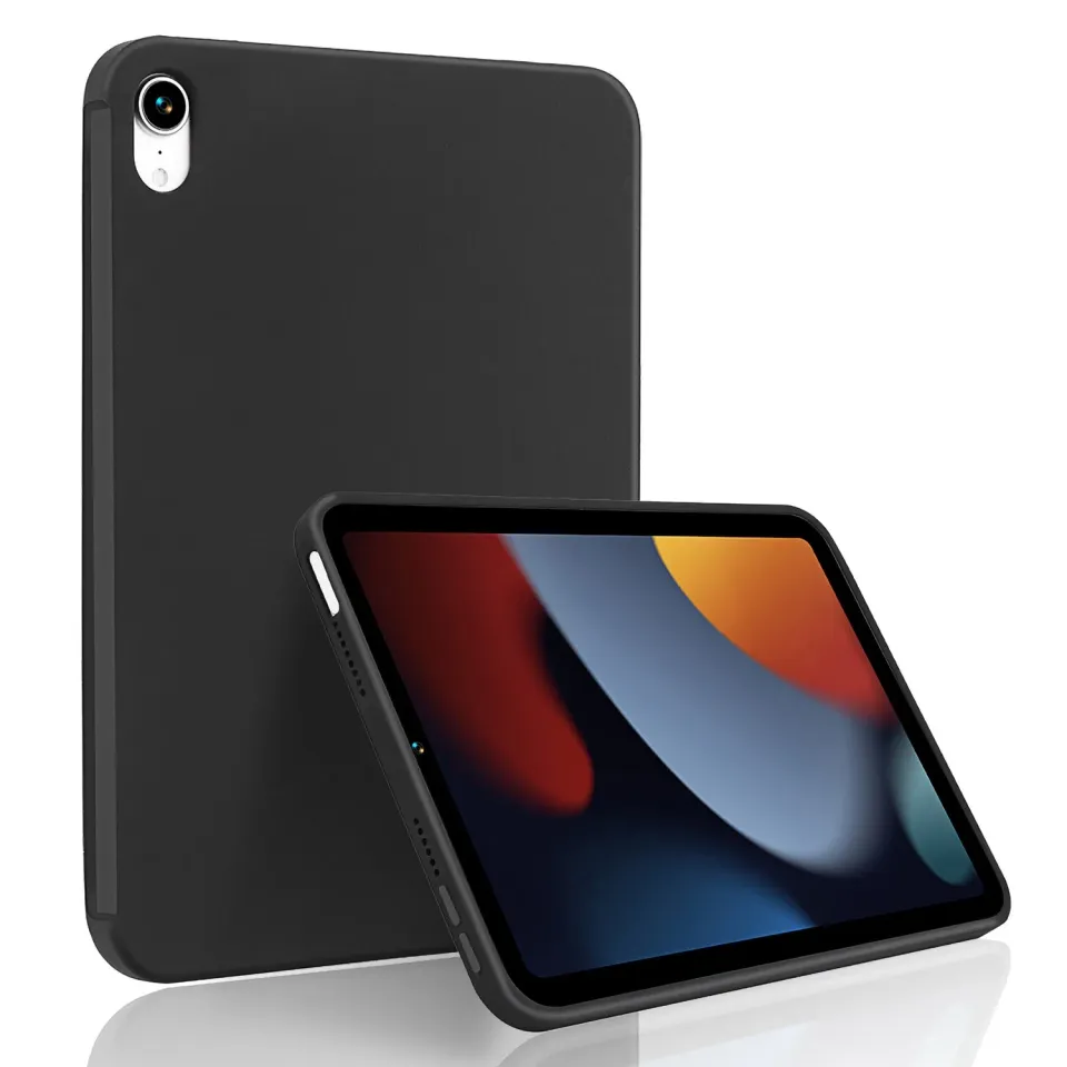 arktis iPad Air 11" (2024/2025/2026) Silikon Hülle Schwarz