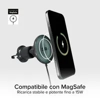 SBS MagSafe Autohalterung Lüftung Handyhalter 15W Laden