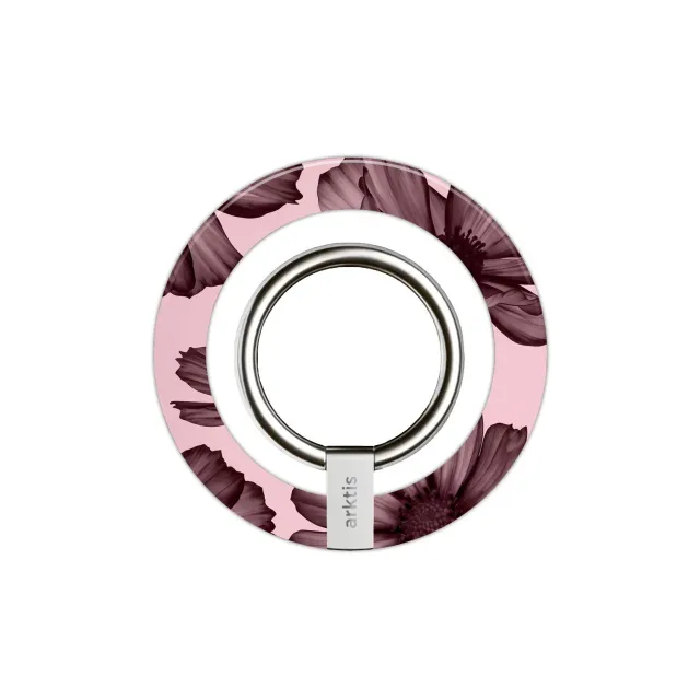 arktis Bloom MagSafe Ringhalter Bloom Case Silber