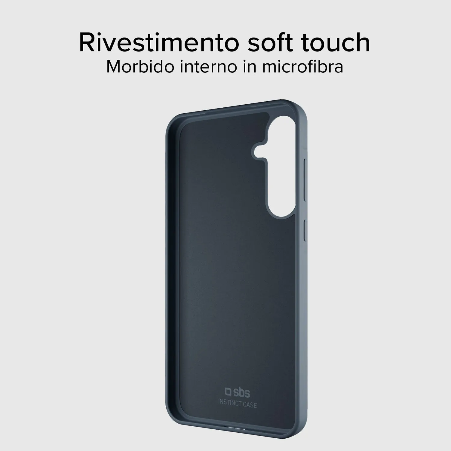 SBS Instinct Handyhülle Samsung Galaxy A55 schwarz