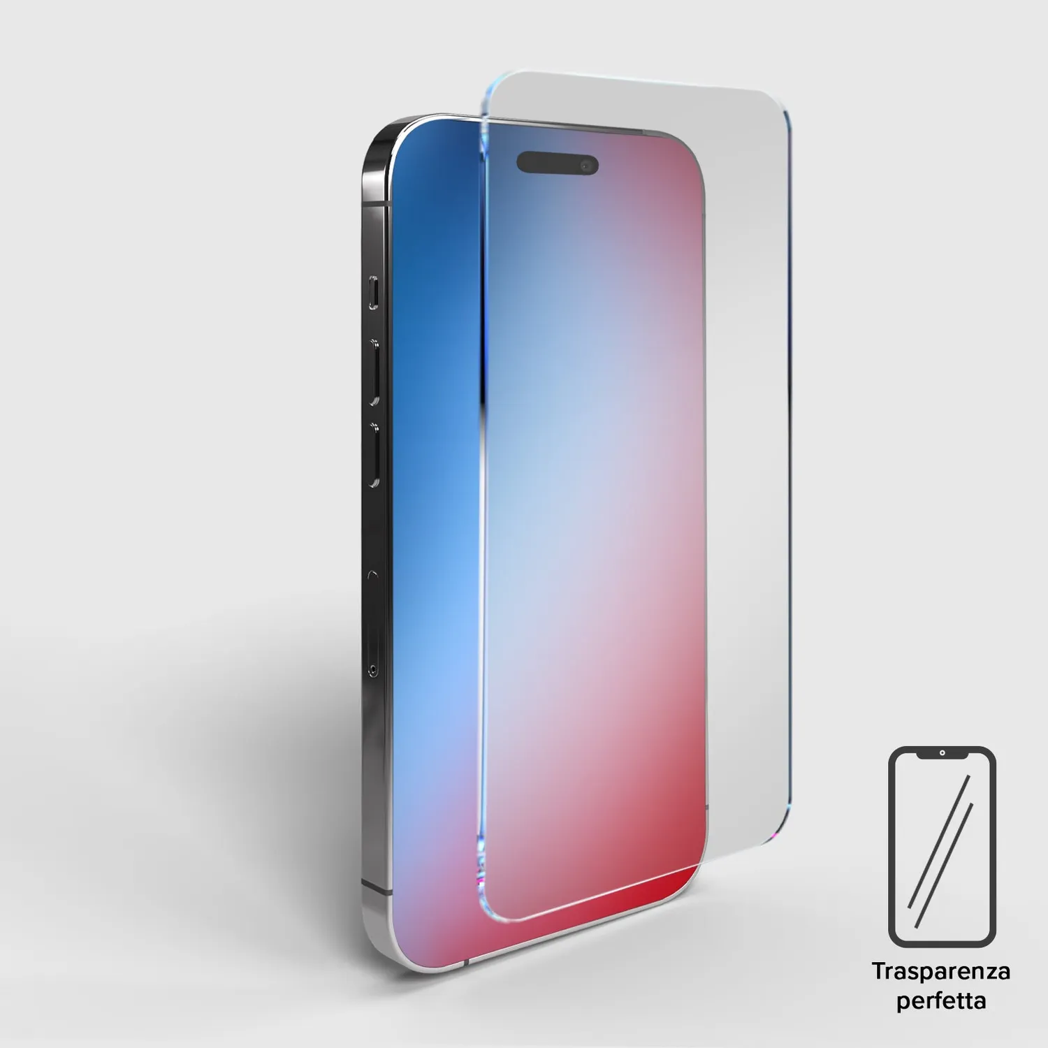 SBS Clear Glass iPhone 15 Pro Panzerglas transparent recycelt