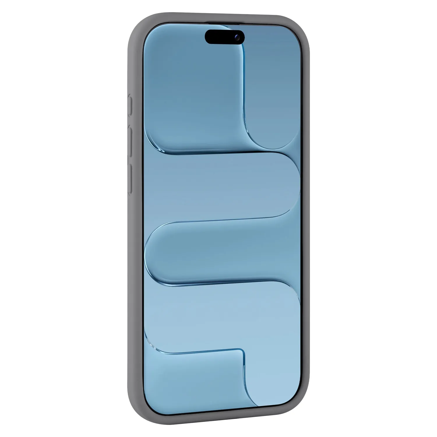 arktis iPhone Air Silikon Hülle Polarstern mit Mikrofaser