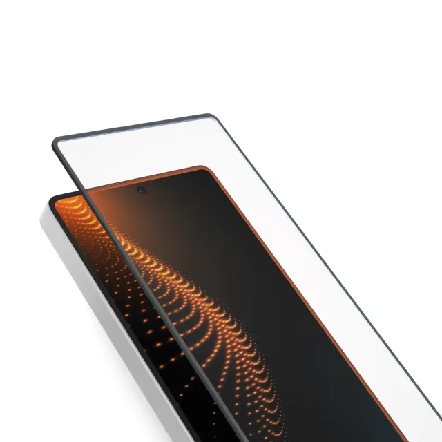 SBS D3O Samsung S25 Ultra Panzerglas schwarz mit Applikator