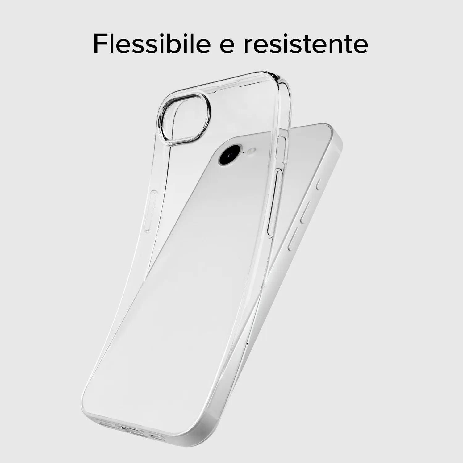 SBS Skinny iPhone 16e/17e Hülle transparent