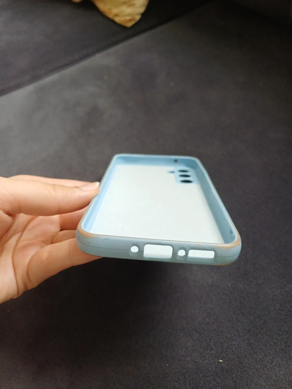 EAZY CASE Galaxy A14 5G Silikonhülle Altrosa matt stoßfest