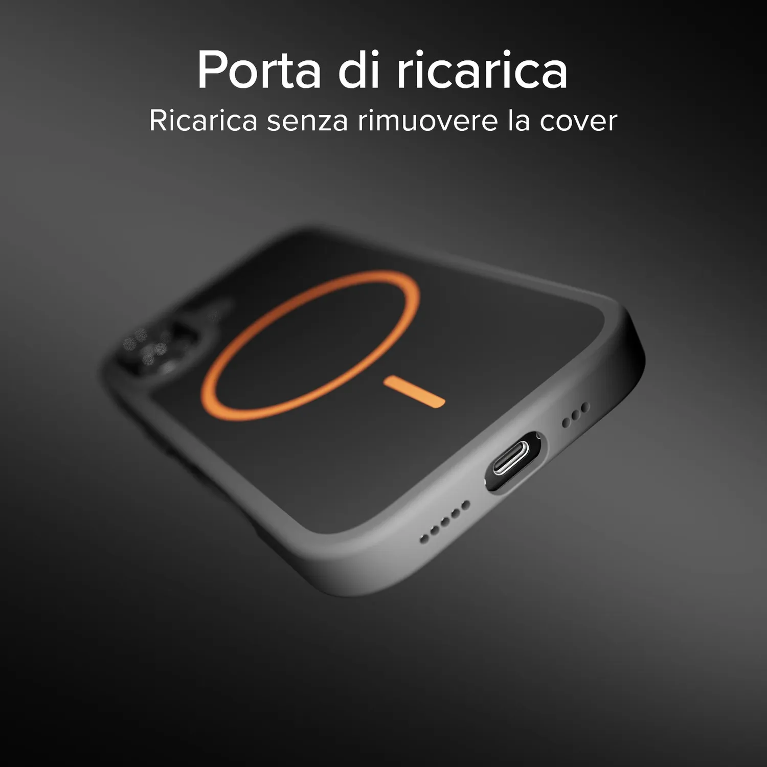 SBS Core Handyhülle iPhone 17 MagSafe D3O orange