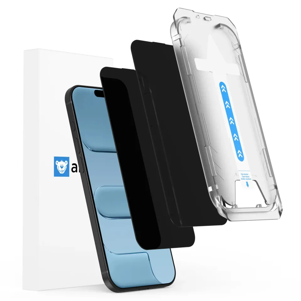 arktis iPhone Air Privacy Panzerglas Blickschutz 2 Stück