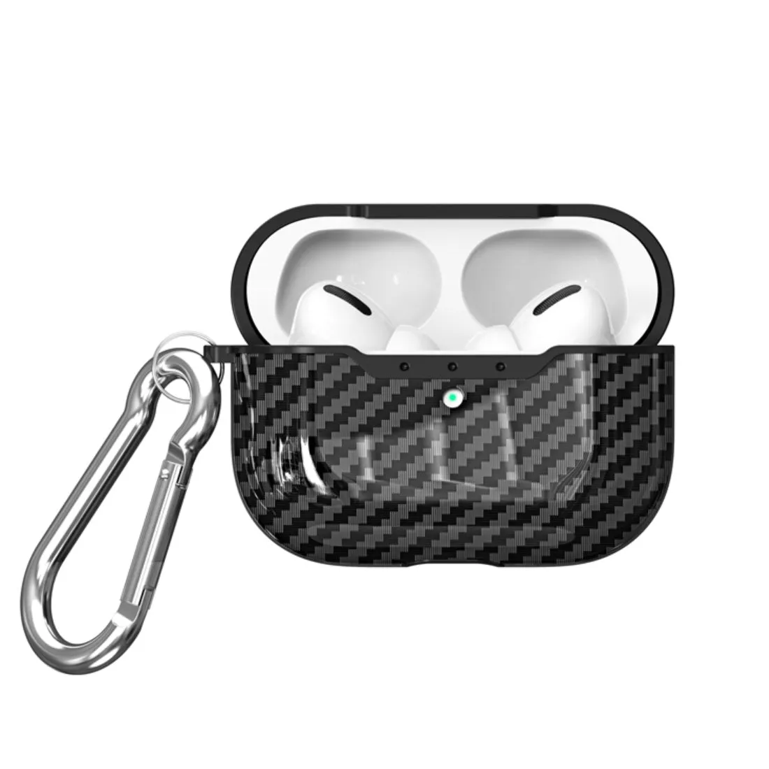 arktis Carbon AirPods Pro 3 Case mit Karabiner