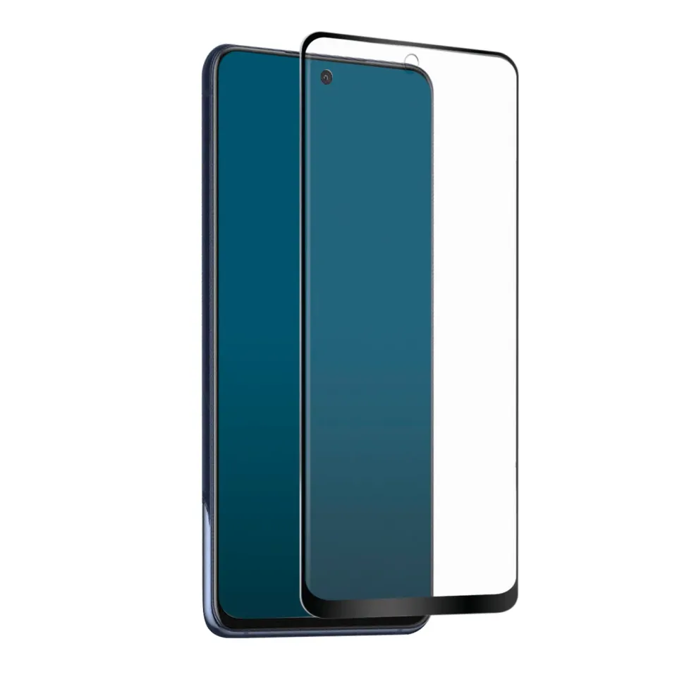 SBS Full Cover Panzerglas Galaxy S21 FE schwarz