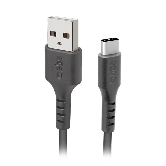 SBS USB-C Ladekabel 2m Datenkabel schwarz