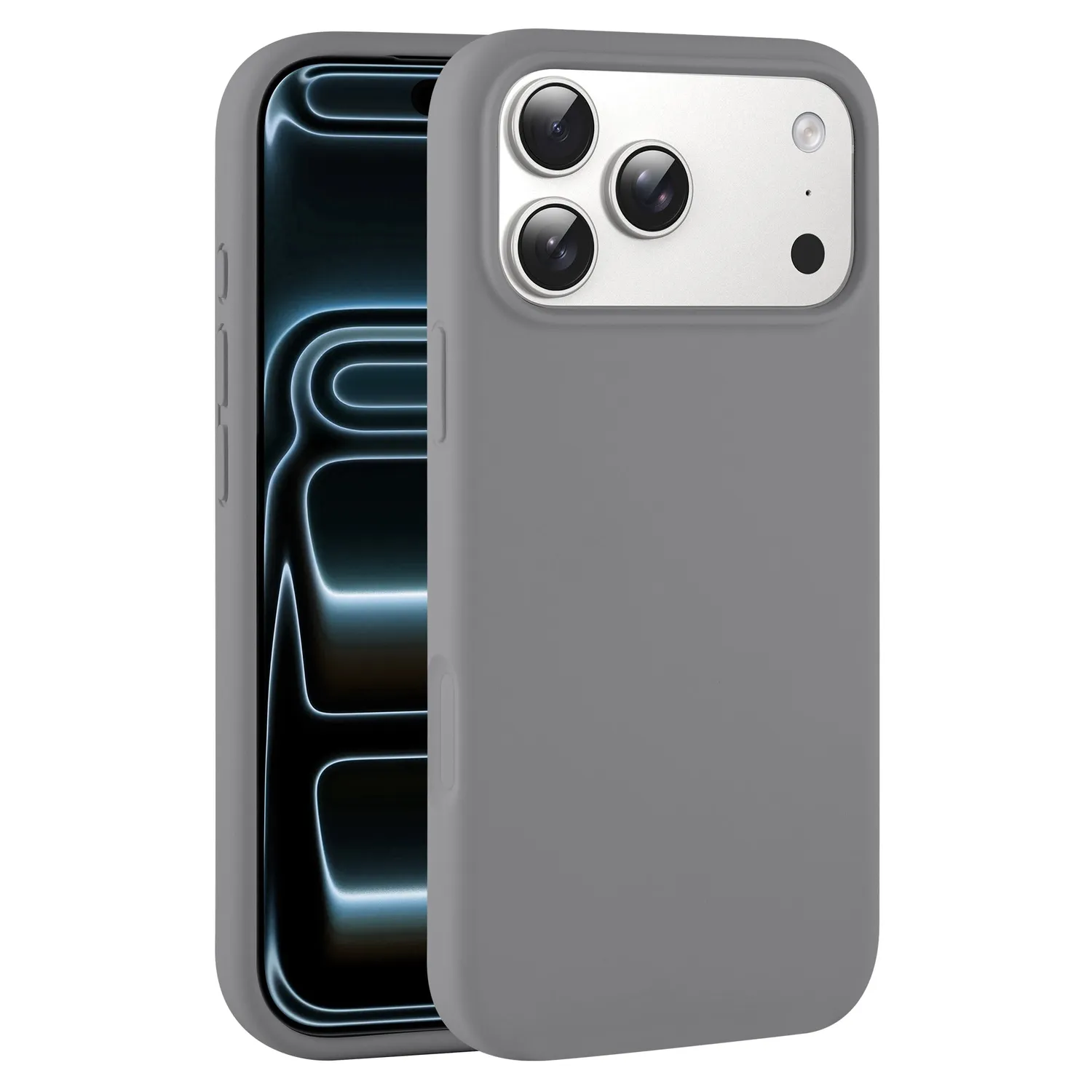 arktis iPhone 17 Pro Silikon Case Mikrofaser