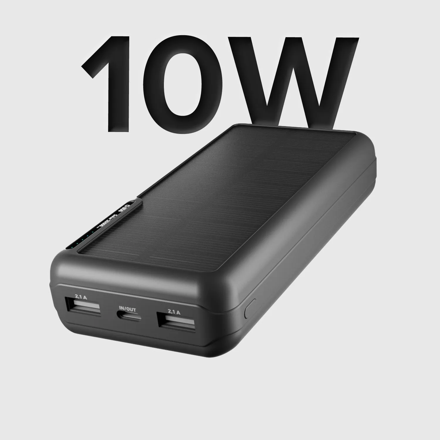 SBS 20.000 mAh Powerbank Solar Outdoor 10W