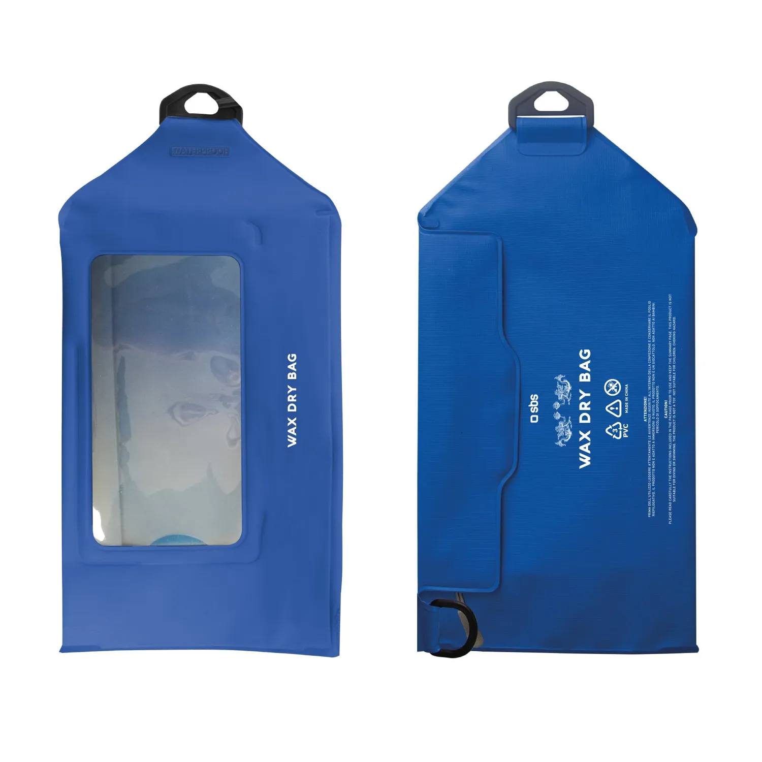 SBS Wasserdichte Handytasche 6,5 Zoll Blau