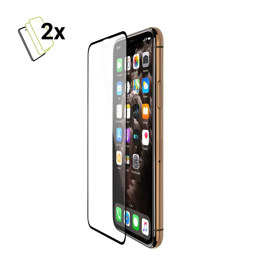Artwizz CurvedDisplay iPhone X/XS/11 Pro Panzerglas 2er Pack