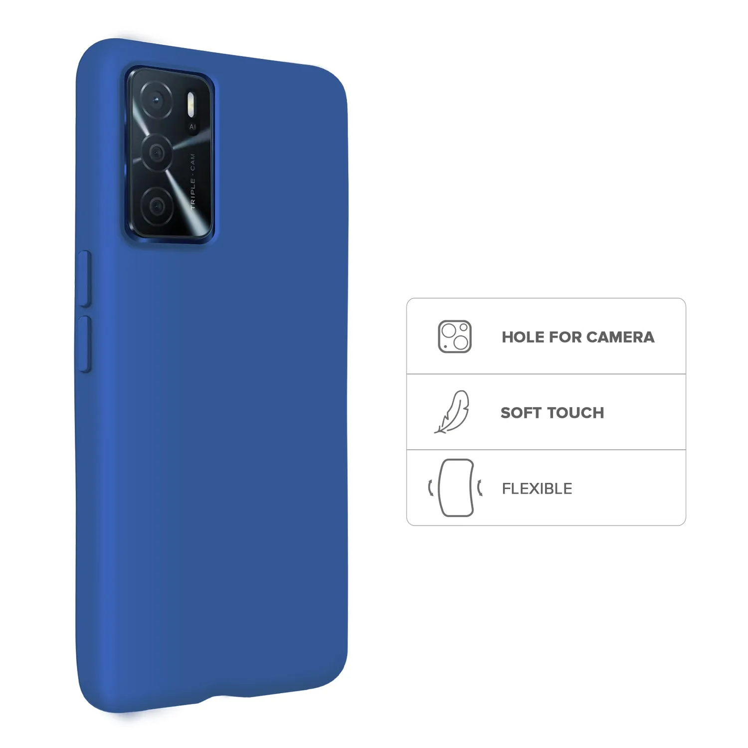 SBS Rainbow Handyhülle Oppo A16 A16s A54 4G farbig