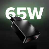 SBS 65W USB-C Wandladegerät Slim Dual schwarz PD