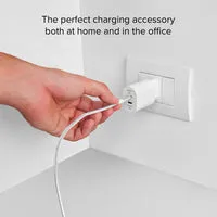 SBS 20W Wandladegerät Dual USB-C Power Delivery weiß