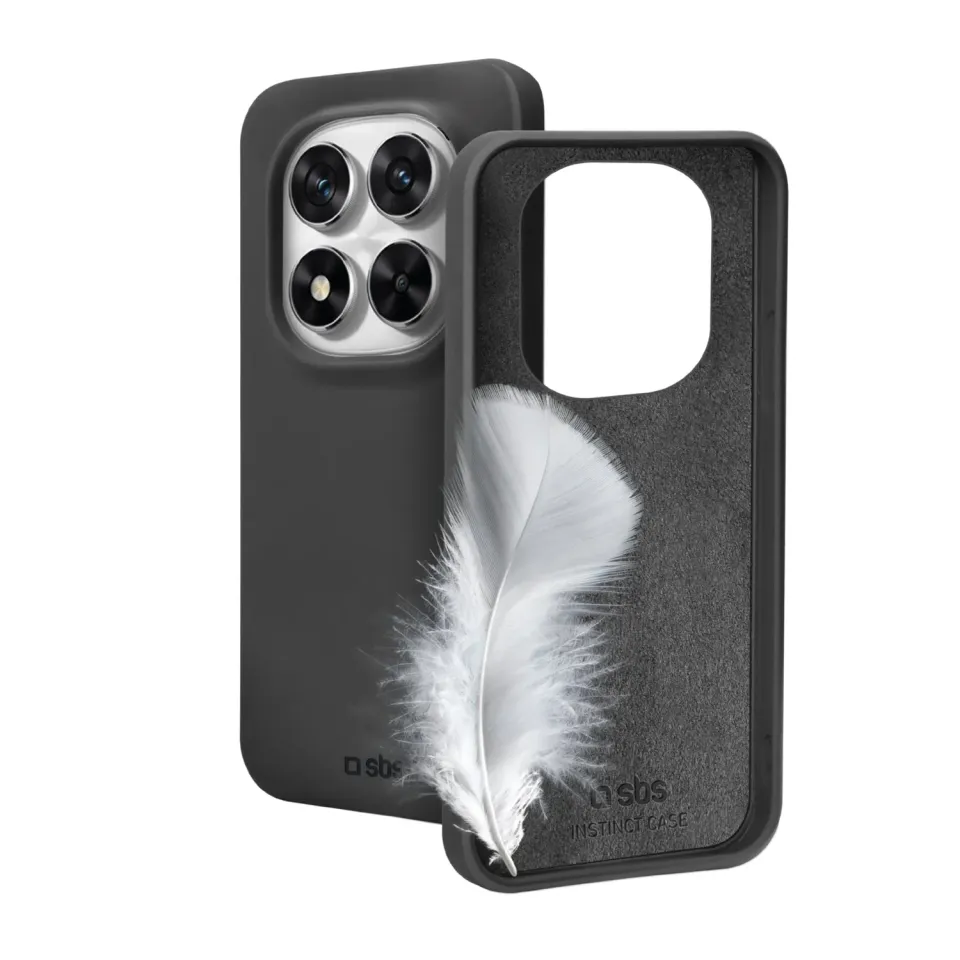 SBS Instinct Xiaomi Redmi Note 14 Pro Hülle Schwarz TPU