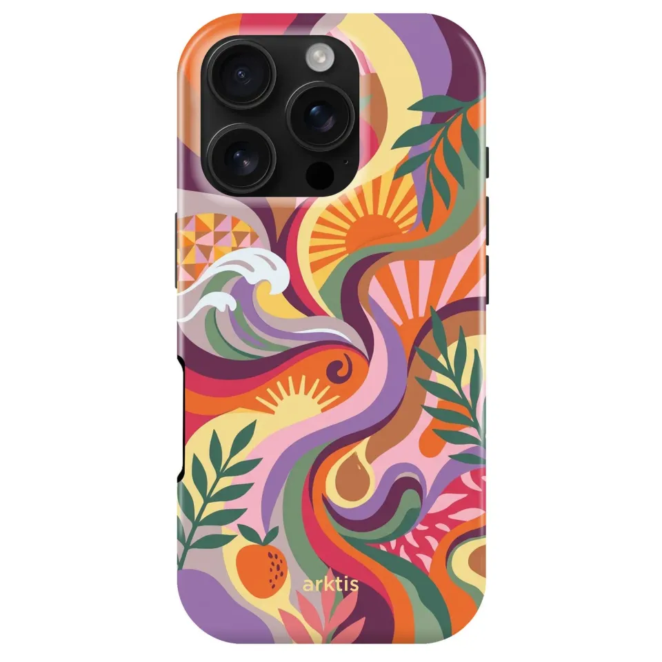 arktis Summer iPhone 16 Pro Max Hülle Print MagSafe