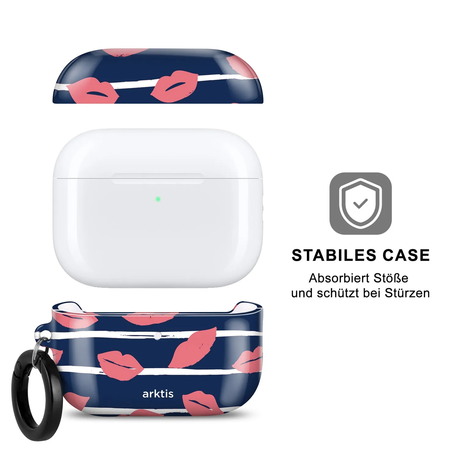 arktis Kisses AirPods Pro 3 Hülle mit Print