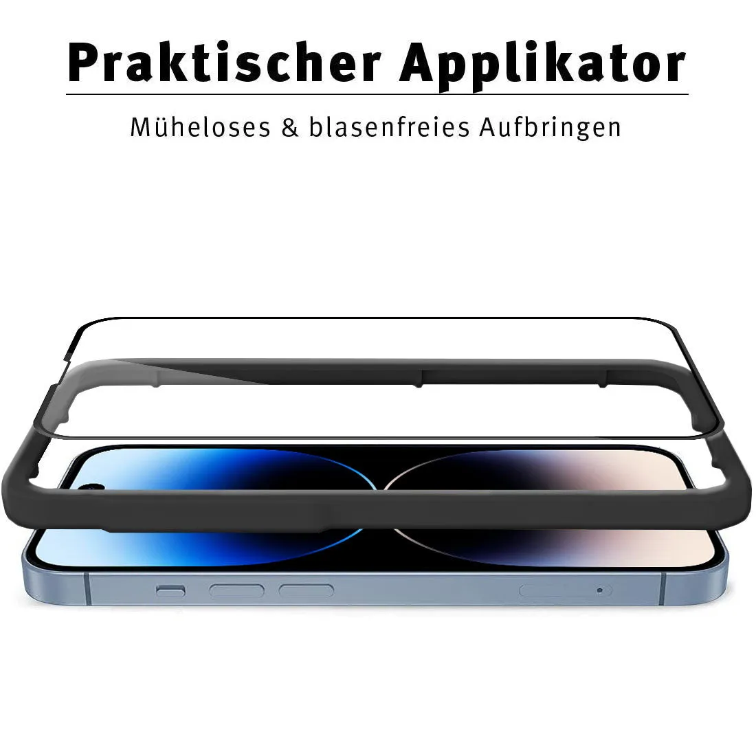 arktis FULL COVER iPhone 14 Pro Max Panzerglas hüllenfr.