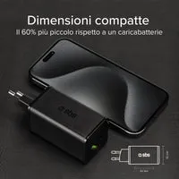 SBS 65W GaN USB-C PD + USB-A Ladegerät schnell kompakt