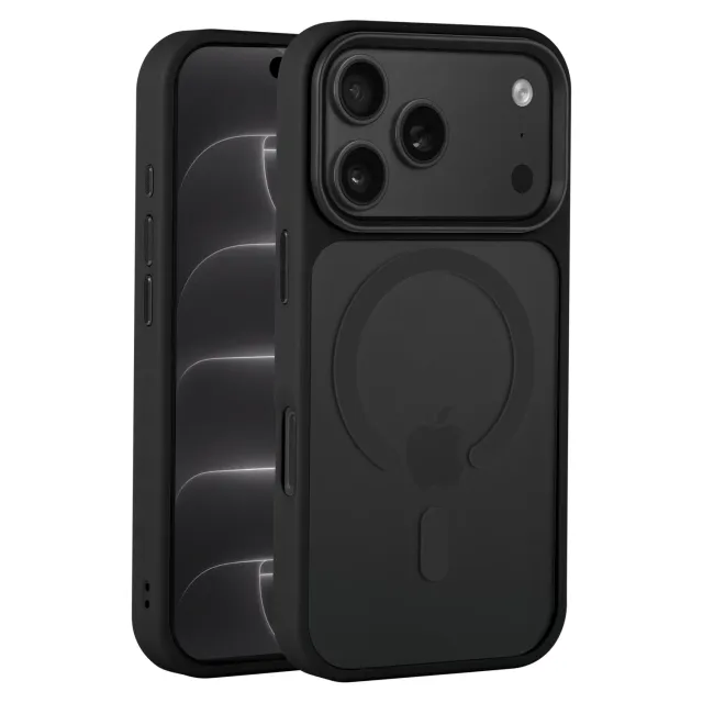 arktis Solid Case iPhone 18 Pro Max Hülle Schwarz MagSafe