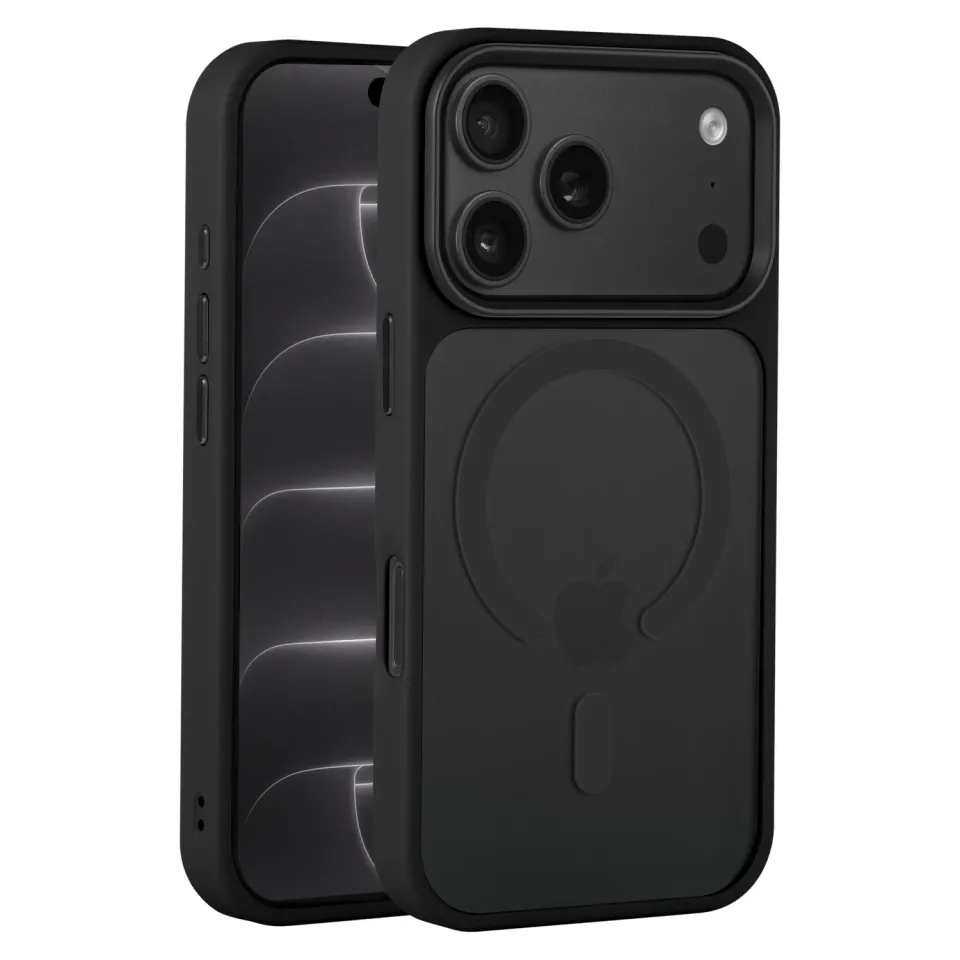 arktis Solid Case iPhone 18 Pro Max Hülle Schwarz MagSafe