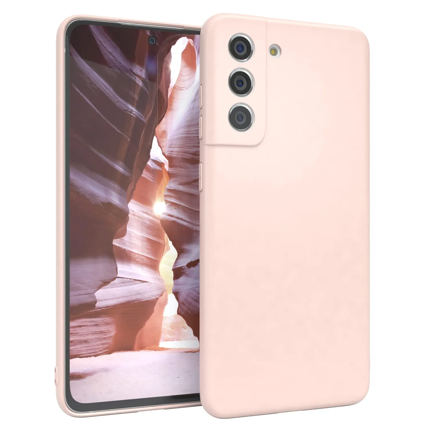 EAZY CASE Galaxy S21 FE 5G Silikonhülle transparent ultradünn