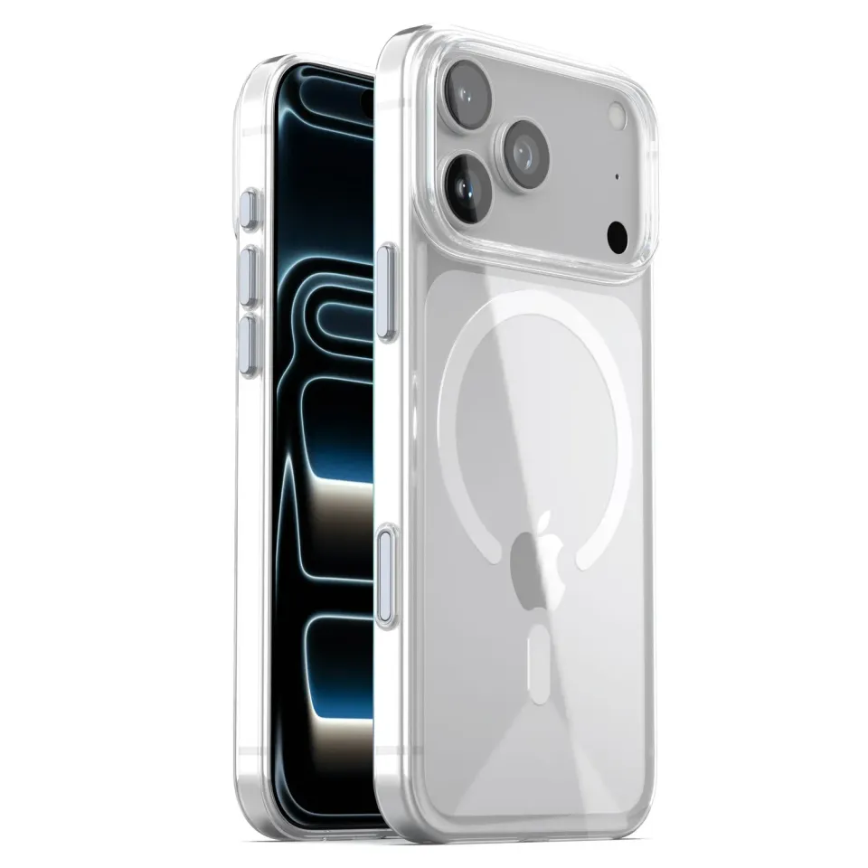 arktis Clear Case iPhone 17 Pro Max Hülle MagSafe transparent