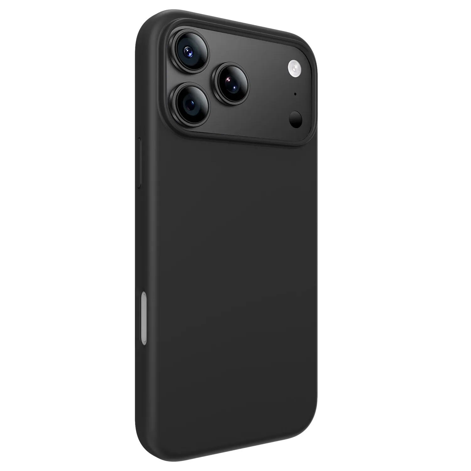 arktis Silikon iPhone 18 Pro Max Hülle Schwarz
