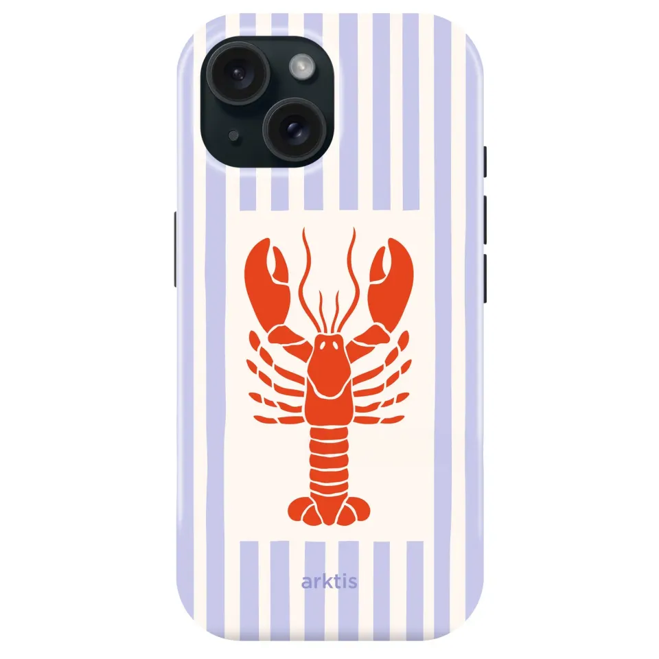 arktis Lobster iPhone 15 Hülle MagSafe Motiv