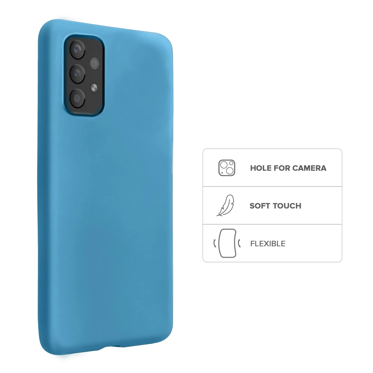 SBS Rainbow Handyhülle Samsung Galaxy A53 Acid Green