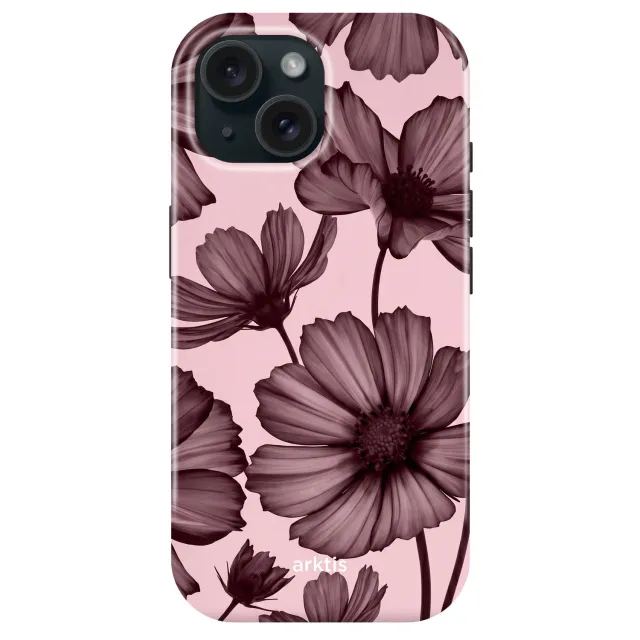 arktis Bloom iPhone 14 Hülle mit MagSafe Print