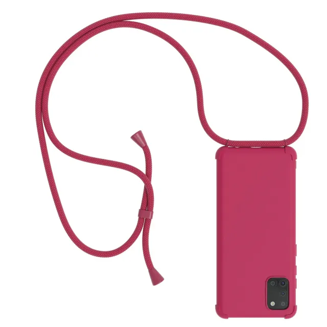 EAZY CASE Galaxy A31 Handykette Beere Silikon